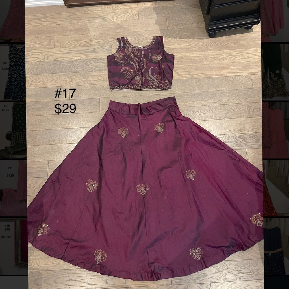 BRAND NEW LENGHA WITH CROP TOP